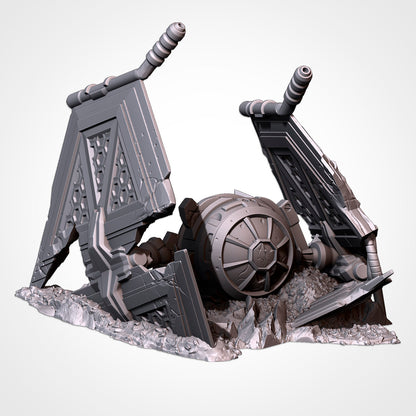 Crashed Spaceships | Scatter Terrain | Txarli Factory