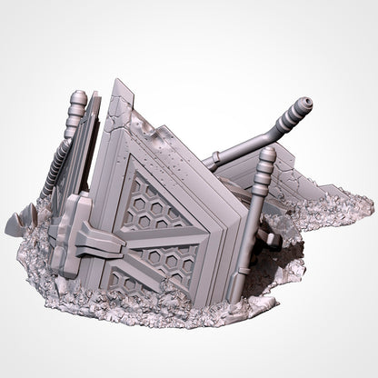 Crashed Spaceships | Scatter Terrain | Txarli Factory