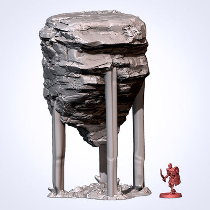 Floating Rocks with Waterfalls | Scatter Terrain | Txarli Factory