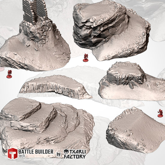 Modern Hills | Scatter Terrain | Txarli Factory