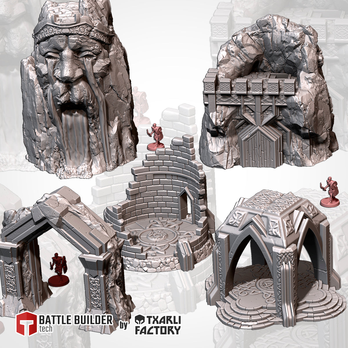 Dwarven Buildings | Scatter Terrain | Txarli Factory