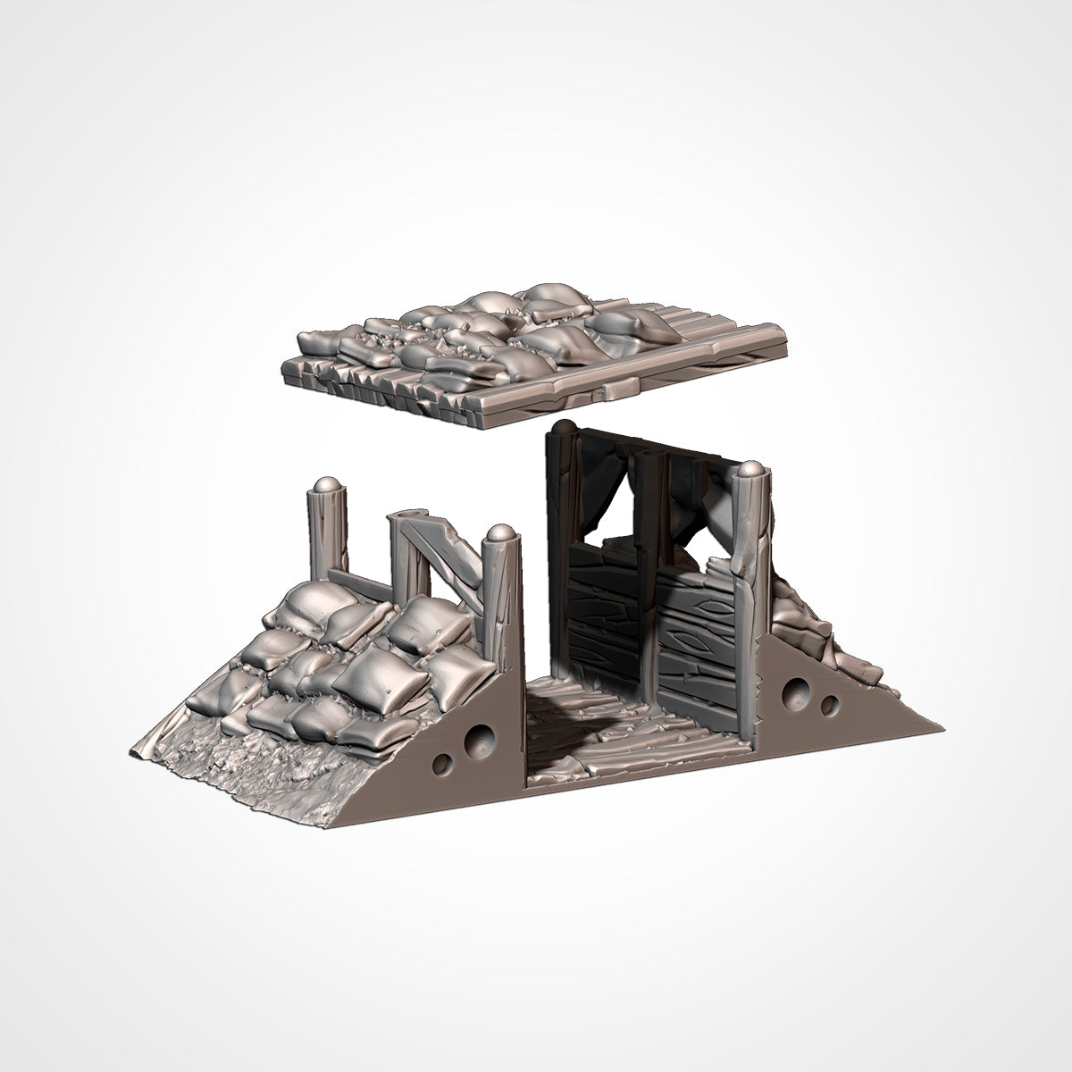 WW2 Trenches | Scatter Terrain | Txarli Factory