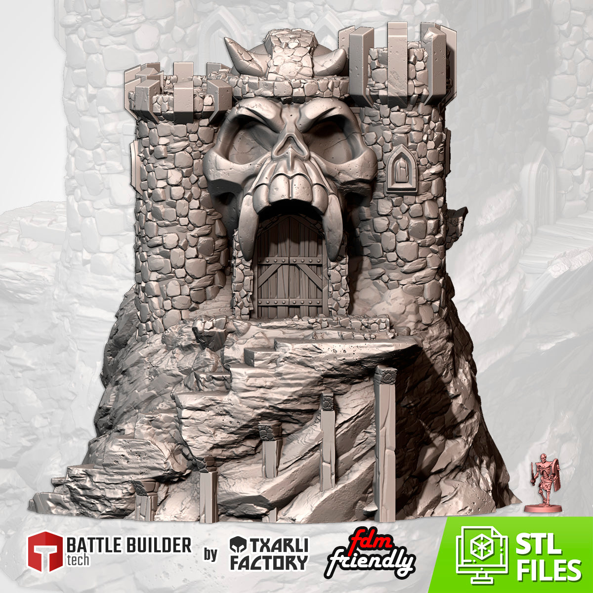 The Skull Castle | Feature Terrain | Txarli Factory