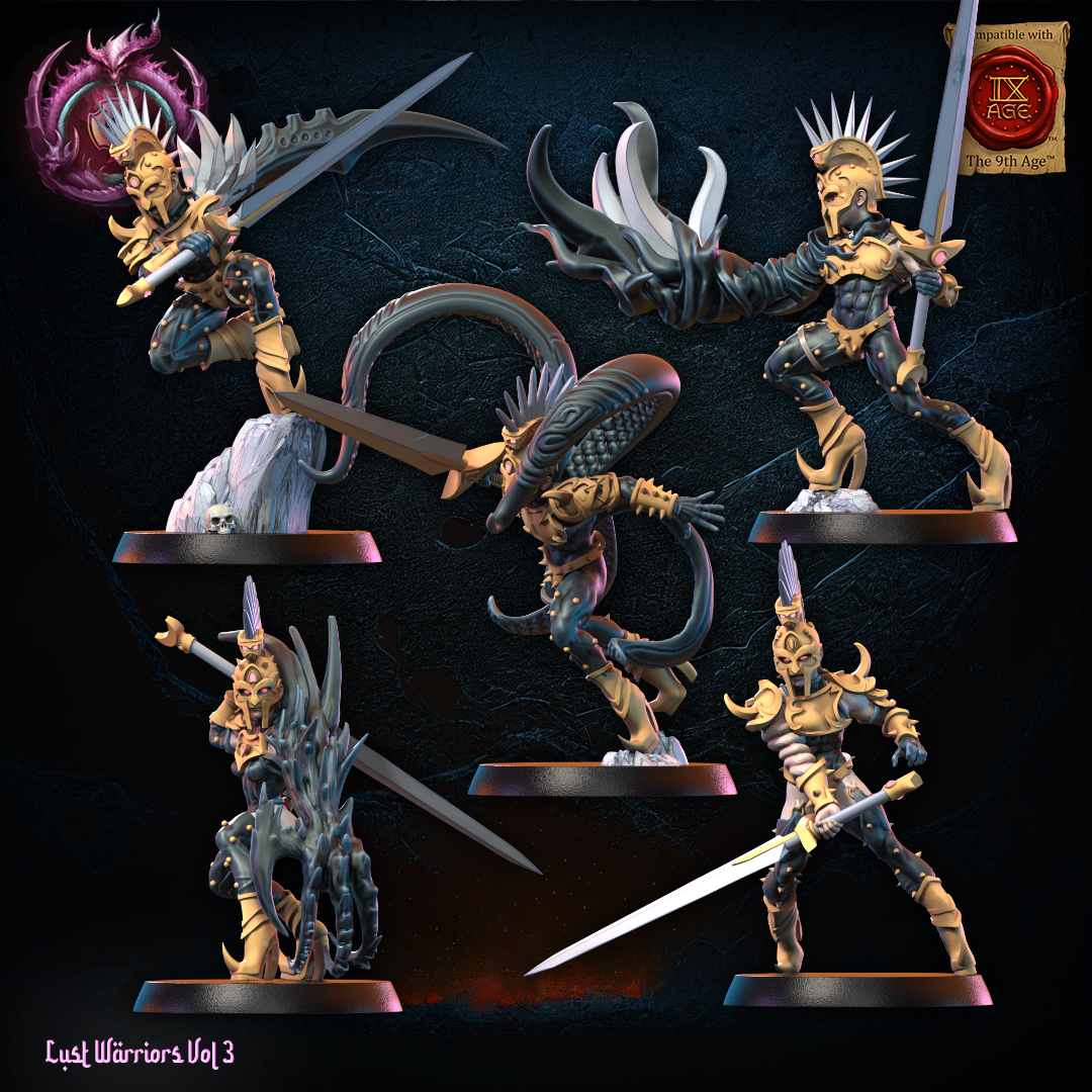 Lust Fallen | Sons of Depravation | Lost Kingdom Miniatures