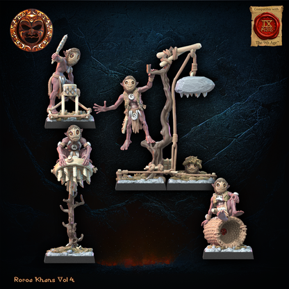 Yarablin Trapper Unit | Roroa Khans | Lost Kingdom Miniatures