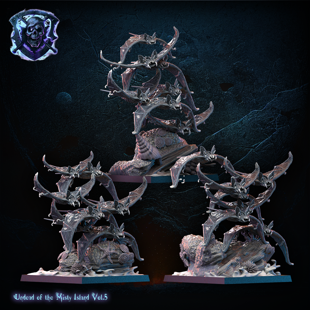 Bat Mantas | Undead of Misty Island | Lost Kingdom Miniatures