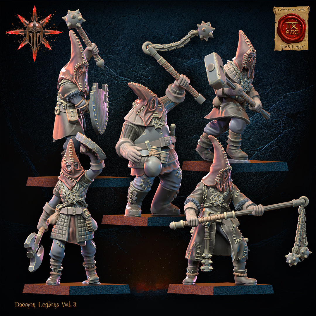 Cultists | Demon Legions | Lost Kingdom Miniatures