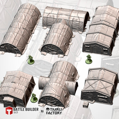 Military Barracks | Scatter Terrain | Txarli Factory