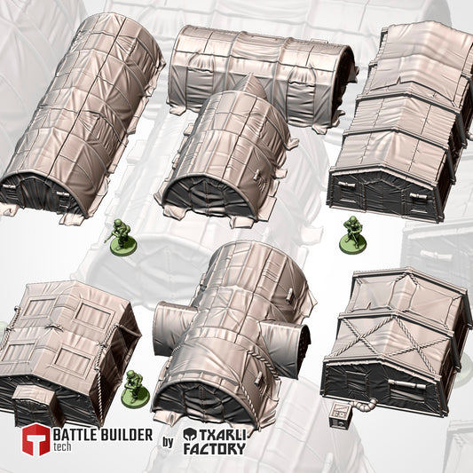 Military Barracks | Scatter Terrain | Txarli Factory