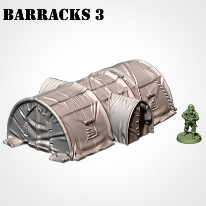 Military Barracks | Scatter Terrain | Txarli Factory