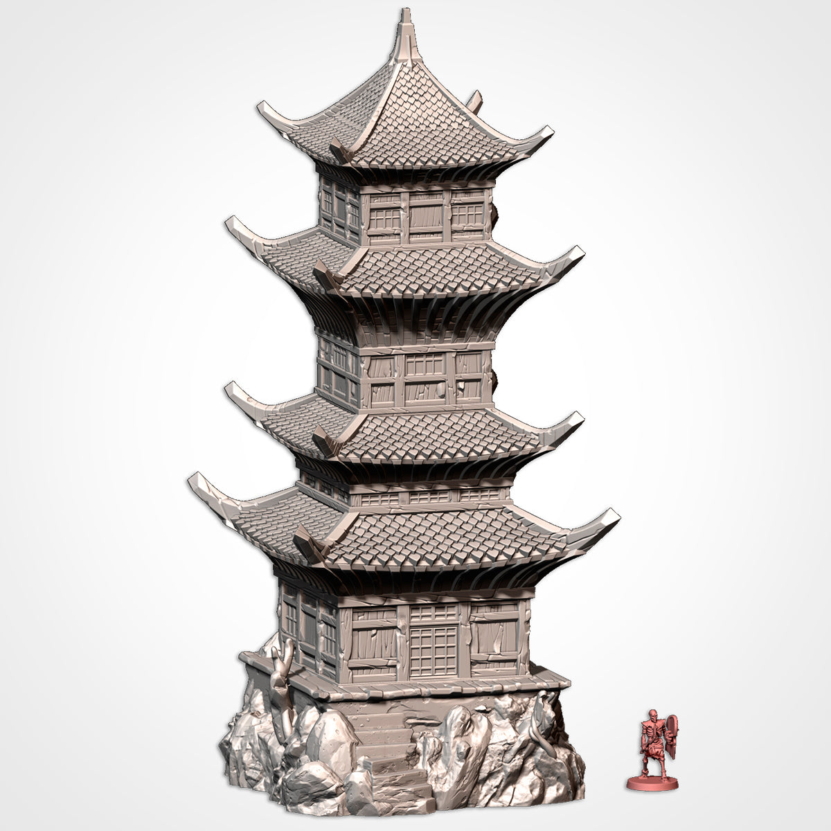 Oriental Buildings Terrain Set