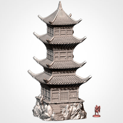Oriental Buildings Terrain Set