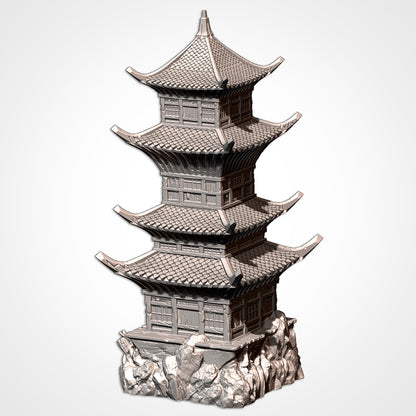 Oriental Buildings Terrain Set