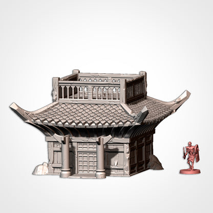 Oriental Buildings Terrain Set