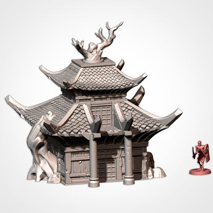 Oriental Buildings Terrain Set