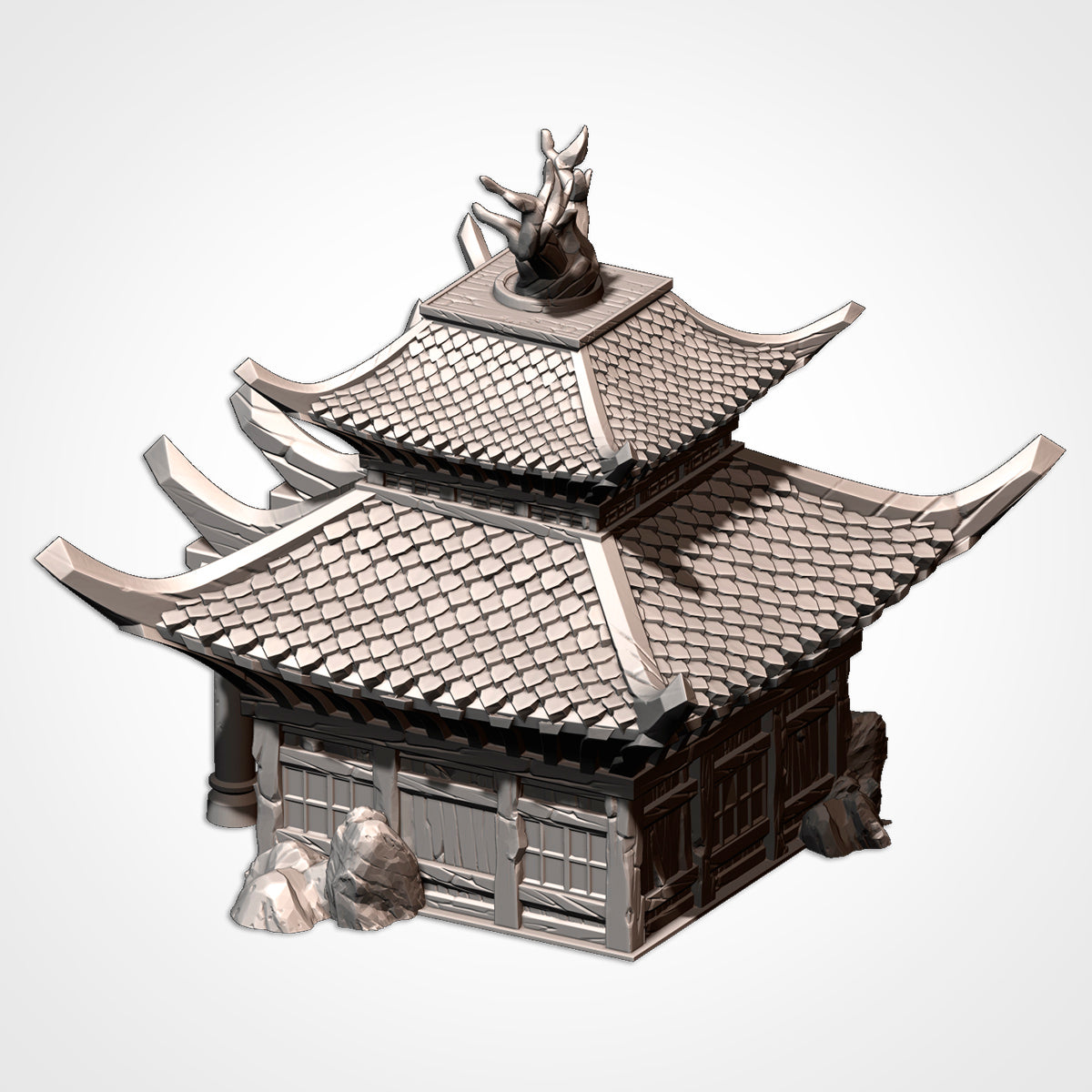 Oriental Buildings Terrain Set