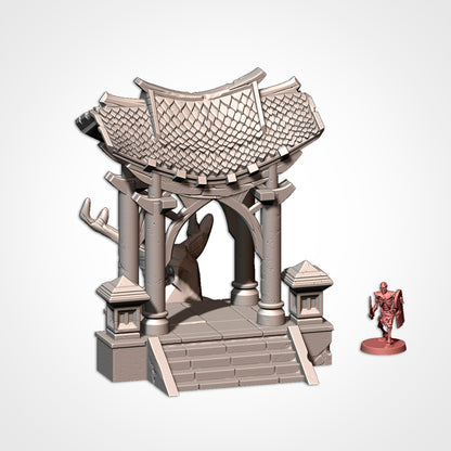 Oriental Buildings Terrain Set