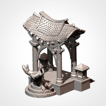 Oriental Buildings Terrain Set