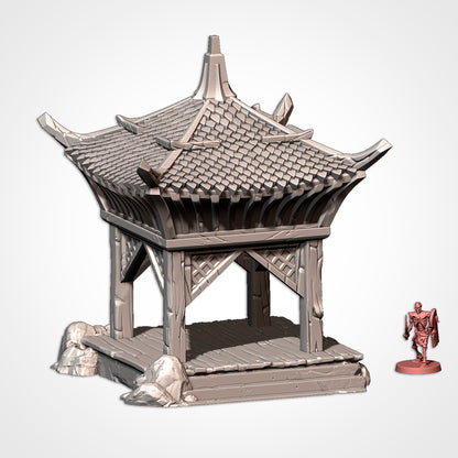 Oriental Buildings Terrain Set