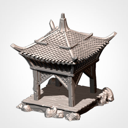 Oriental Buildings Terrain Set