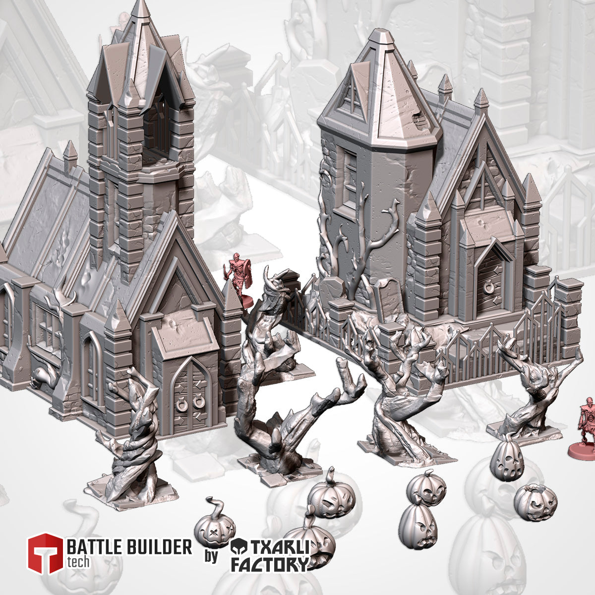 Cursed Mausoleum Terrain Set