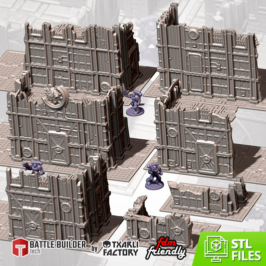 Standard Sized Competitive Ruins - Tournament Friendly (Industrial)