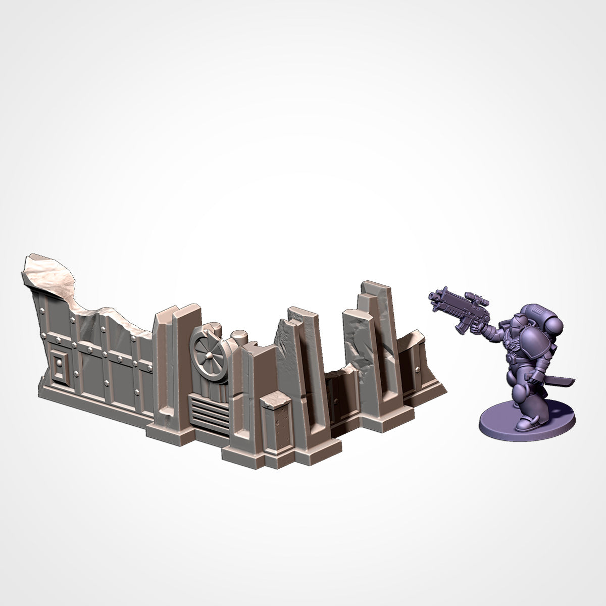 Standard Sized Competitive Ruins - Tournament Friendly (Industrial)