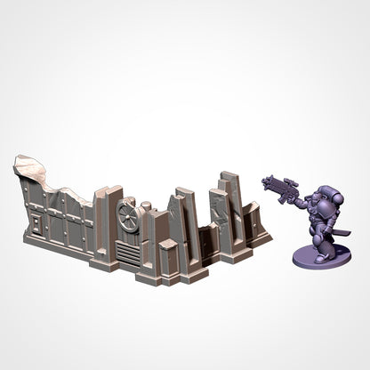 Standard Sized Competitive Ruins - Tournament Friendly (Industrial)