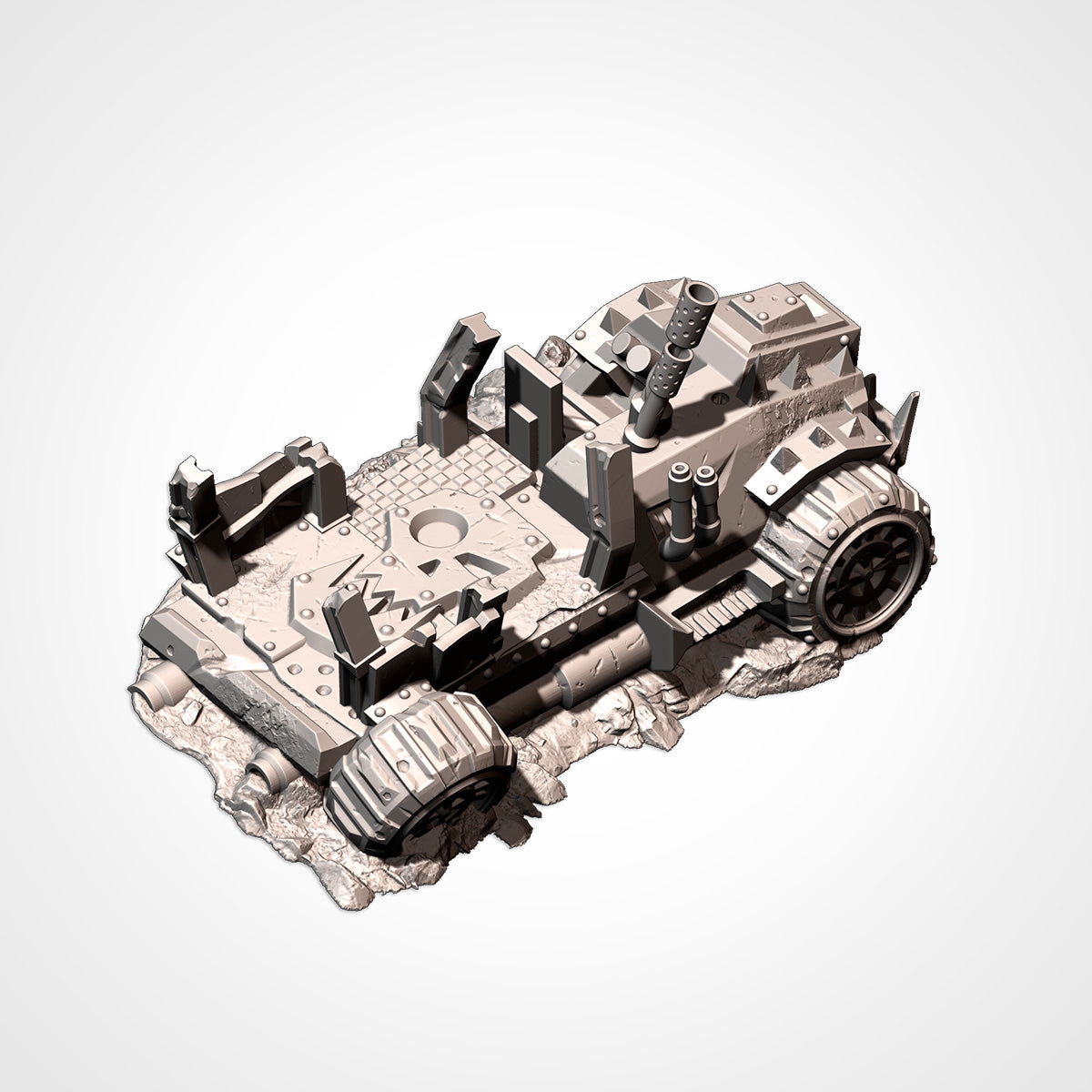 Destroyed Orc Buggies