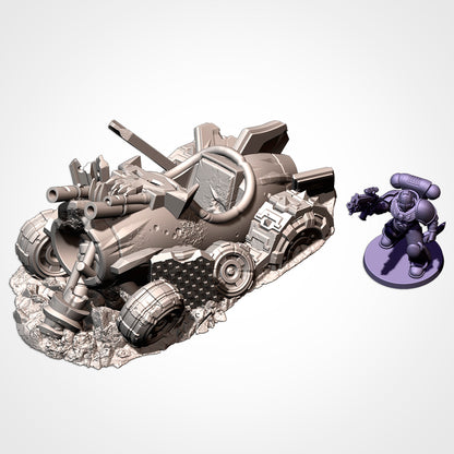 Destroyed Orc Buggies