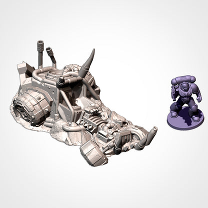 Destroyed Orc Buggies
