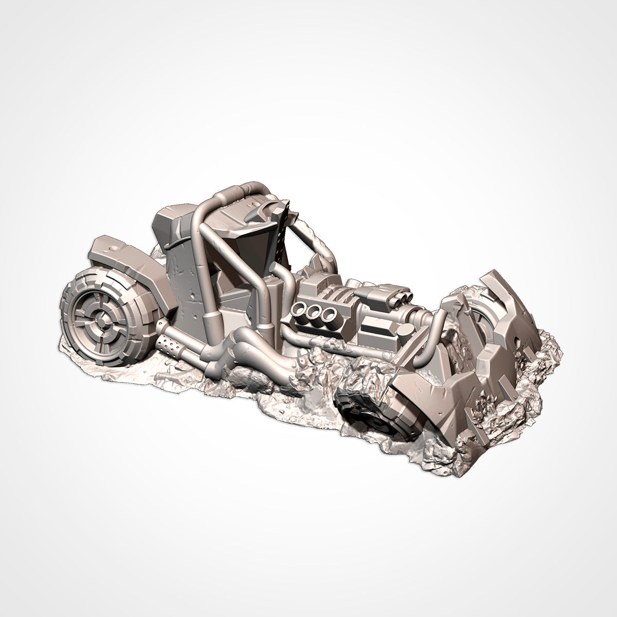 Destroyed Orc Buggies