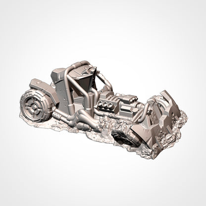 Destroyed Orc Buggies