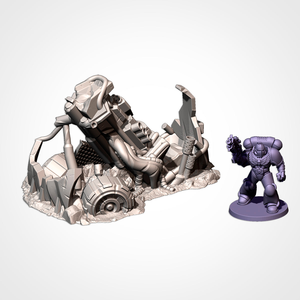 Destroyed Orc Buggies