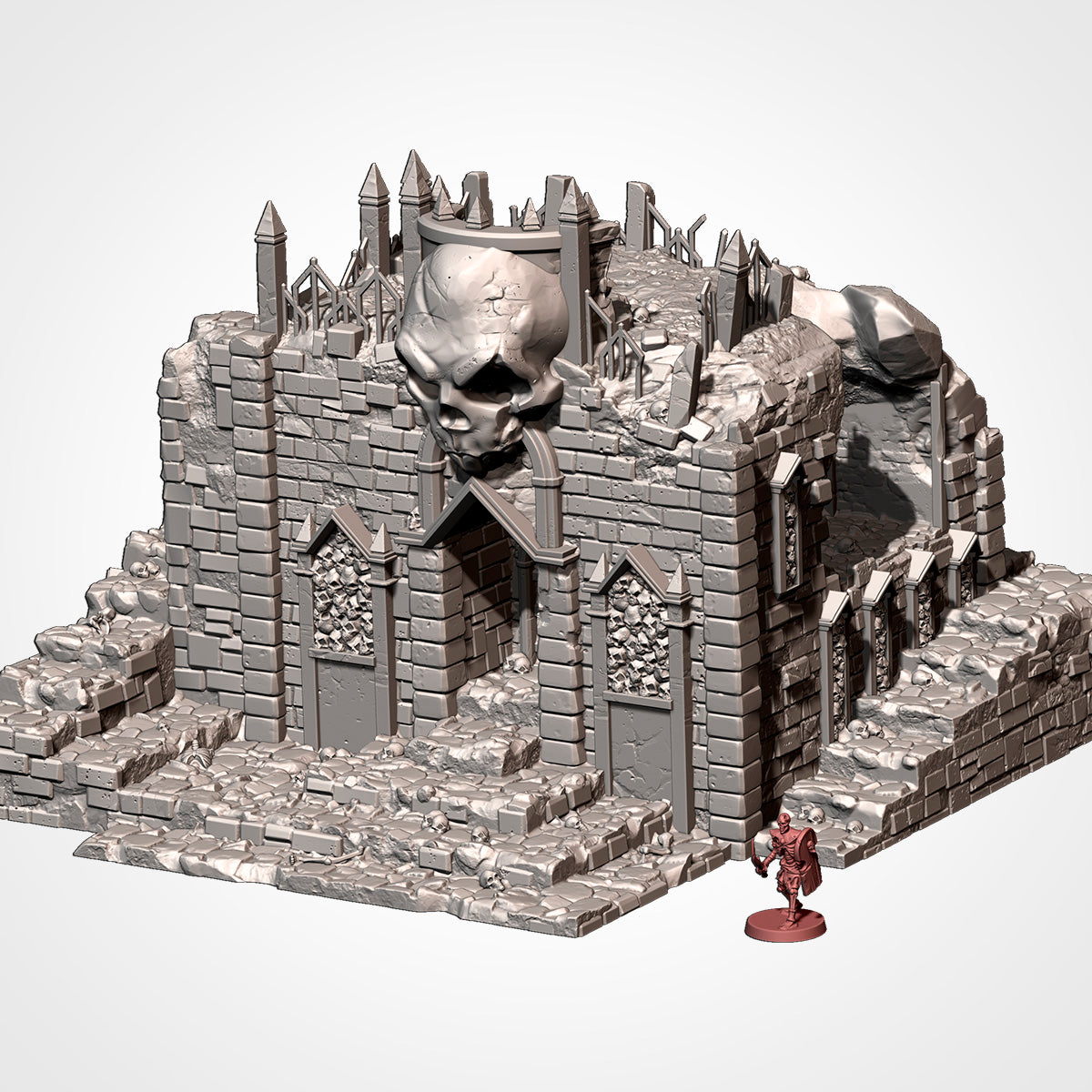 Cursed Mausoleum Ruined Necropolis Set