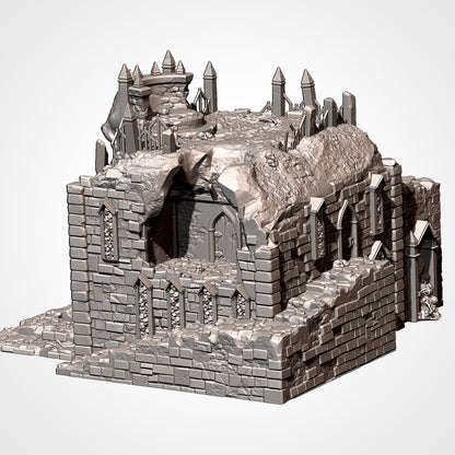 Cursed Mausoleum Ruined Necropolis Set