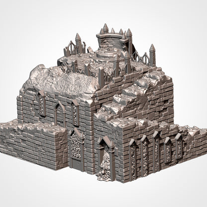 Cursed Mausoleum Ruined Necropolis Set