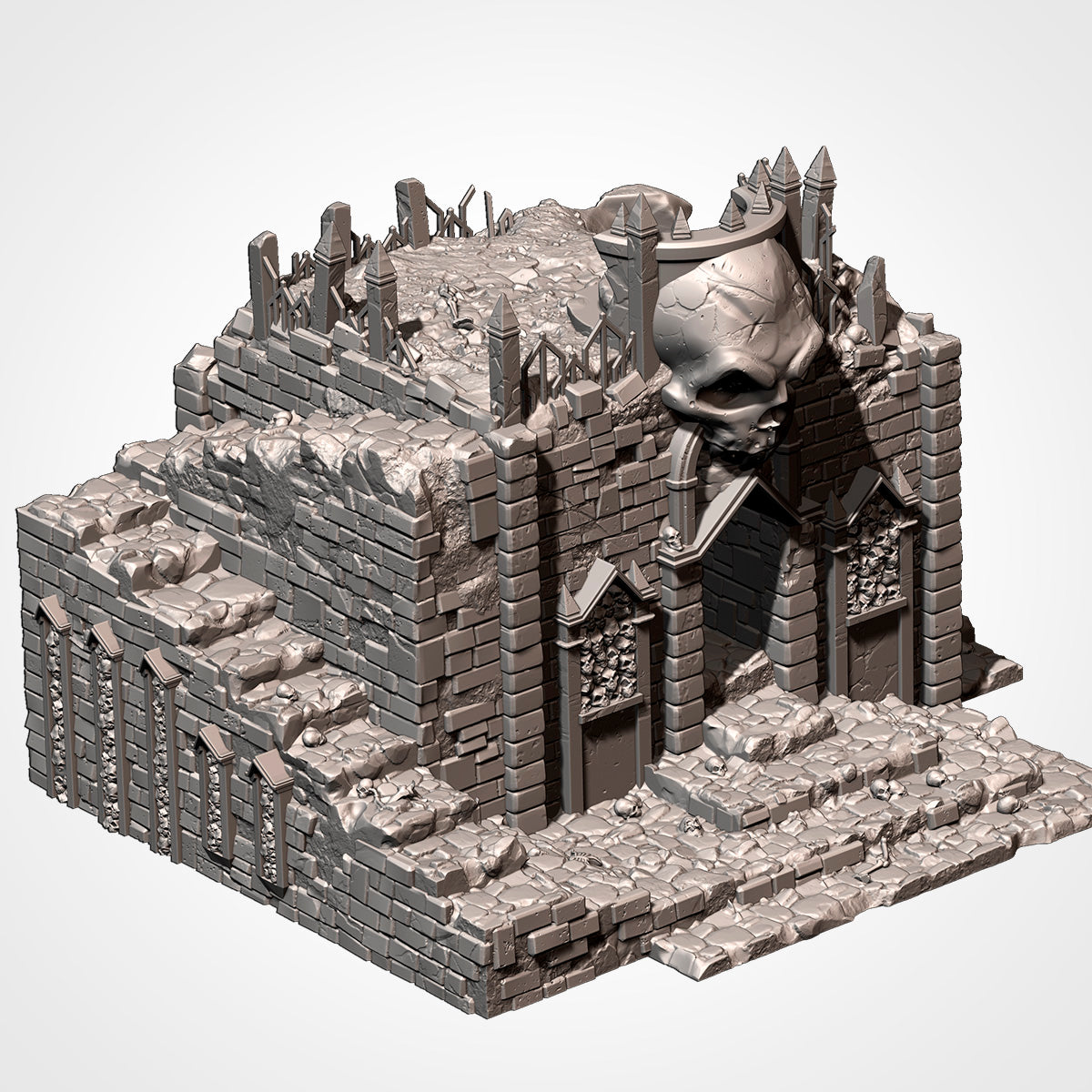 Cursed Mausoleum Ruined Necropolis Set