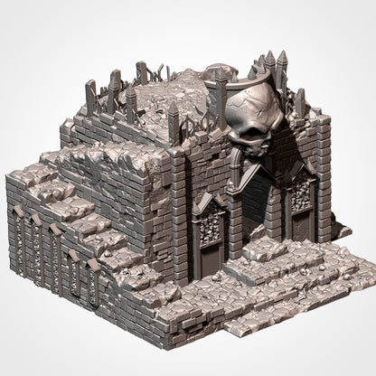Cursed Mausoleum Ruined Necropolis Set