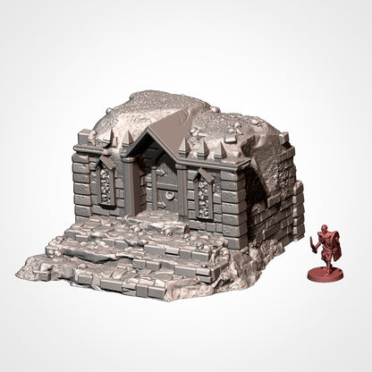 Cursed Mausoleum Ruined Necropolis Set