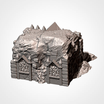 Cursed Mausoleum Ruined Necropolis Set
