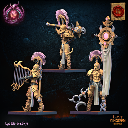Lust Chosen Command Group | Sons of Depravation | Lost Kingdom Miniatures