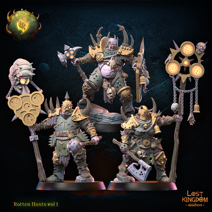 Disease Regiment | Rotten Hosts | Lost Kingdom Miniatures