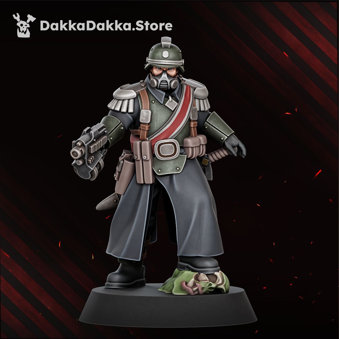 Doomsday Corps of Engineers painted trooper pointing