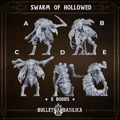Swarm of Hollowed Body & Head | Temple of the Dead God |  Bullet Basilica