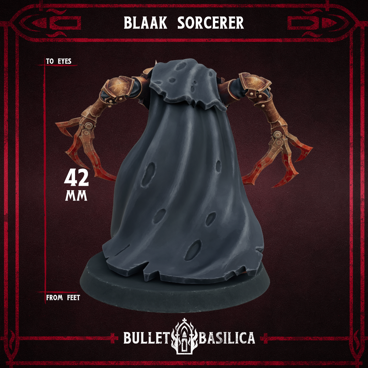 Blaak Sorcerer | Hell's First Dominion |  Bullet Basilica