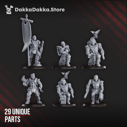 Bits – Phaeton Special Forces Masters Squad – Modular Infantry Build Kit