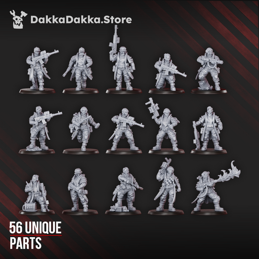 Bits - The Alcat Rats Infantry Squad