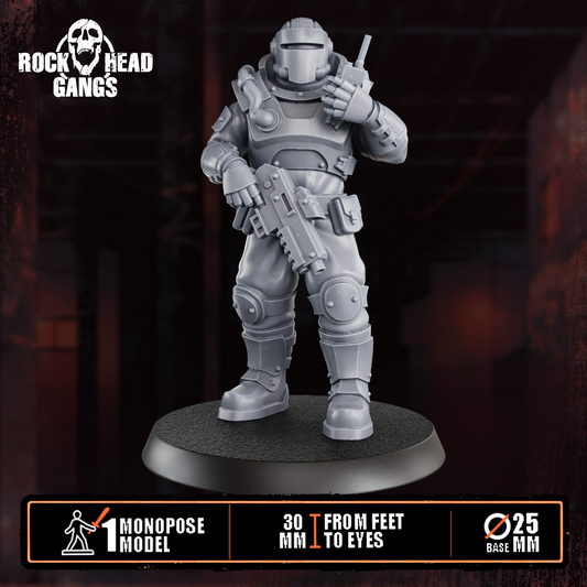 City Security Warrior | Rock Head Gangs