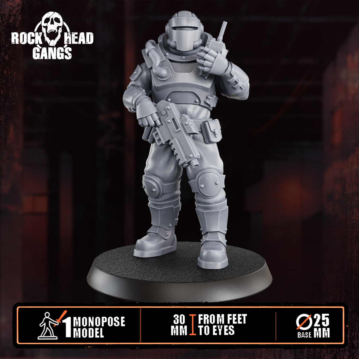 City Security Warrior | Rock Head Gangs